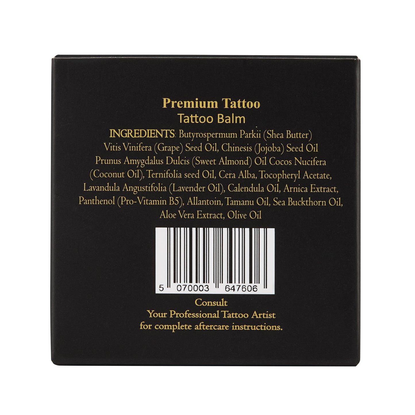 Premium Tattoo Balm (50g) – Natural Tattoo Aftercare, Healing & Color Protection